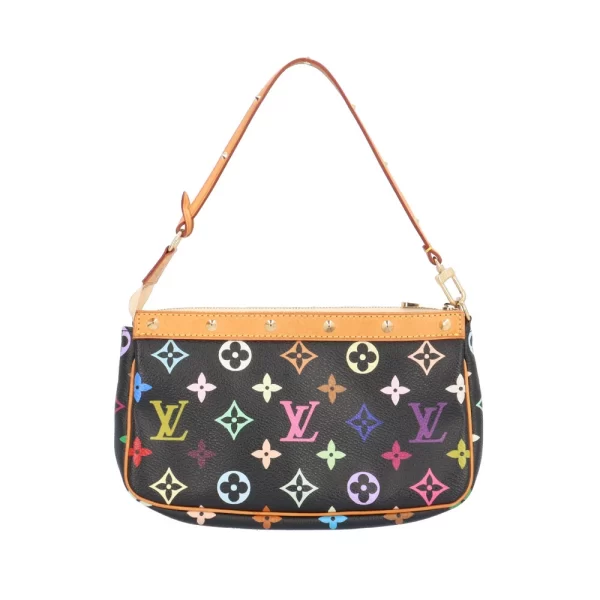 brb03130000002660 3 Louis Vuitton Pochette Accessory Monogram Handbag Multicolor