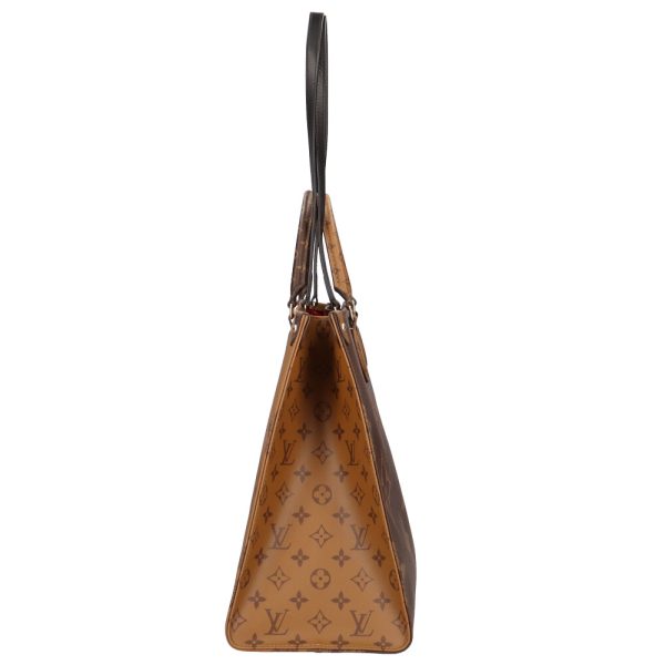 brb10010000006617 4 Louis Vuitton On the Go GM Giant Monogram Shoulder Bag Monogram Canvas Brown