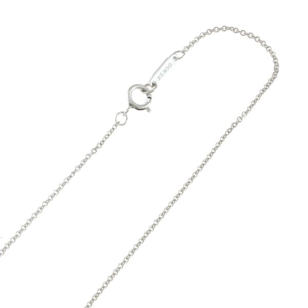 brj03800927 5 Tiffany Co Necklace Pt950 Platinum Diamond