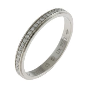 brj09000000016236 1 Cartier Damour 49 Pt950 Platinum Diamond Silver