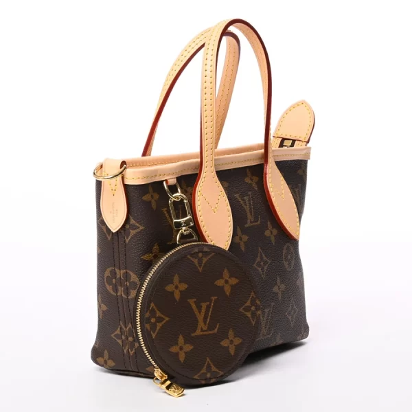 nm46786 2 Louis Vuitton Neverfull BB Tote Bag M46786 Brown