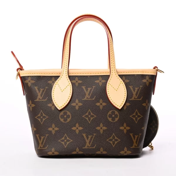 nm46786 3 Louis Vuitton Neverfull BB Tote Bag M46786 Brown