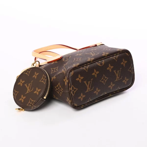 nm46786 5 Louis Vuitton Neverfull BB Tote Bag M46786 Brown