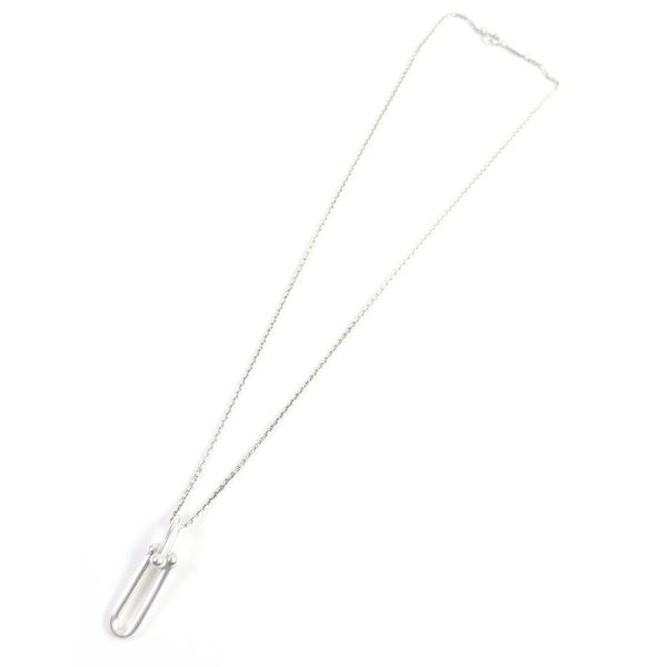 00007859 03 TIFFANY Co elongated pendant necklace silver