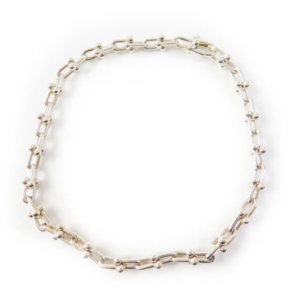 00009886 1 Tiffany HardWear Microlink Bracelet Silver