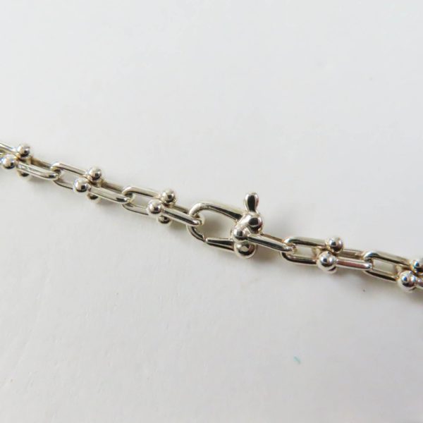 00009886 6 Tiffany HardWear Microlink Bracelet Silver