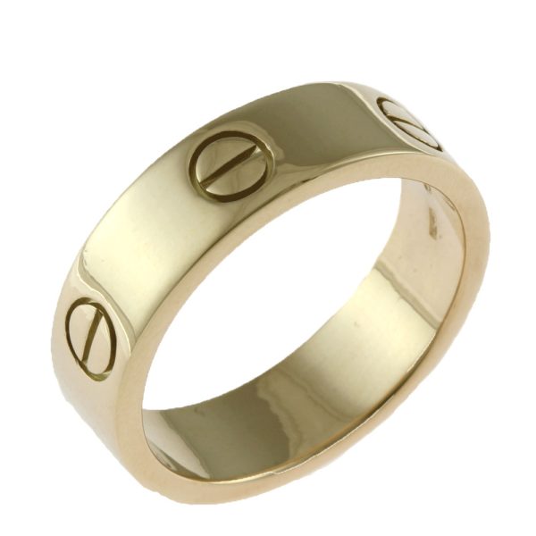 1 Cartier Love Ring Ring 16 18k Unisex Gold