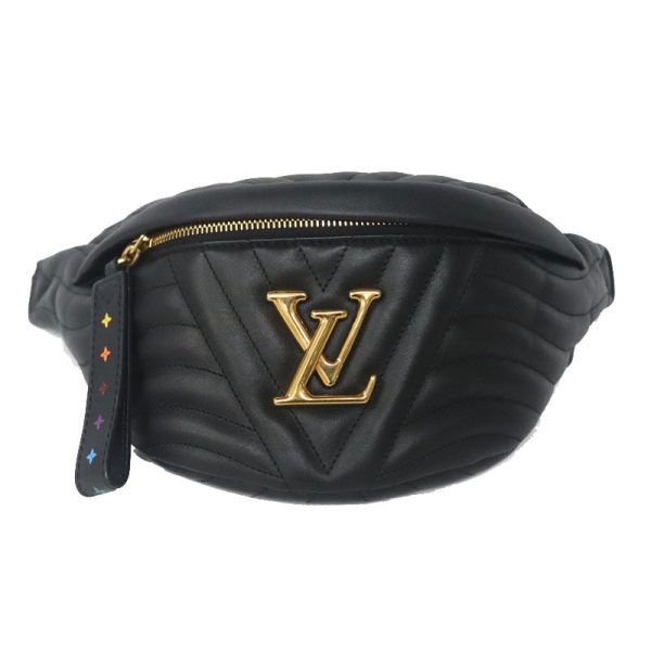 1 Louis Vuitton New Wave Bum Body Bag Leather Black
