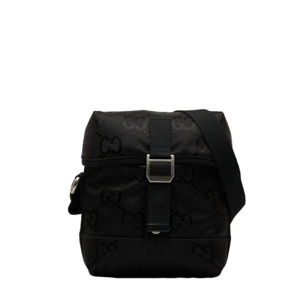 1 Gucci Off the Grid GG Nylon Shoulder Bag Black