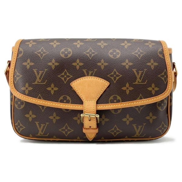 1 Louis Vuitton Shoulder Bag Monogram Sologne Brown