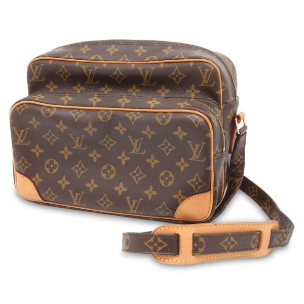 1 Louis Vuitton Shoulder Bag Monogram Nile Brown