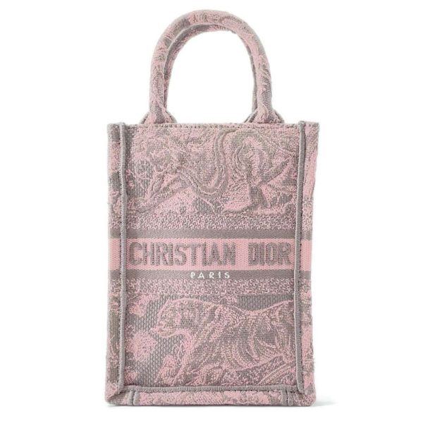 1 Christian Dior Mini Bag Book Tote Dioriviera Shoulder Bag Pink