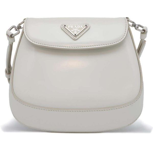1 Prada Handbag Leather Shoulder Bag Mini Bag White