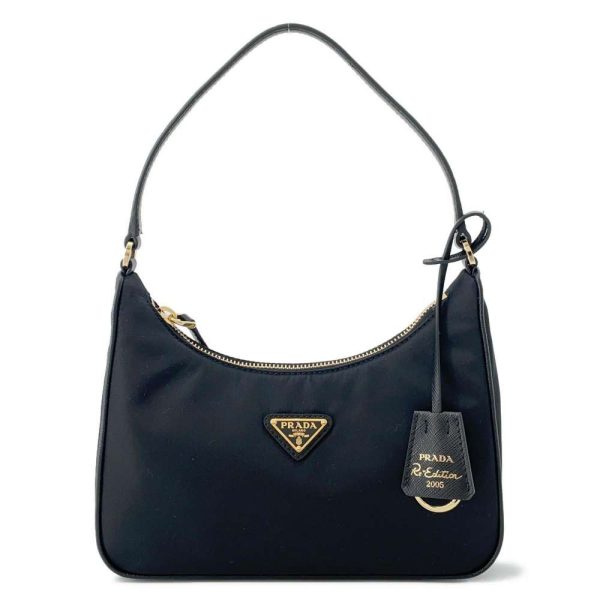 1 Prada Shoulder Bag Handbag Black