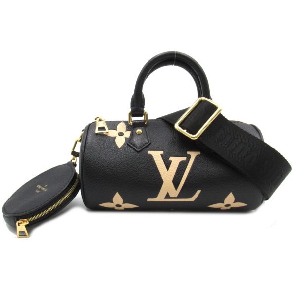 1 Louis Vuitton Papillon BB Shoulder Bag Leather Empreinte Black