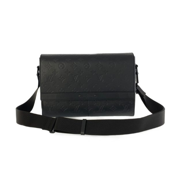 1 Louis Vuitton Shadow Sprinter Messenger Shoulder Bag Noir Black