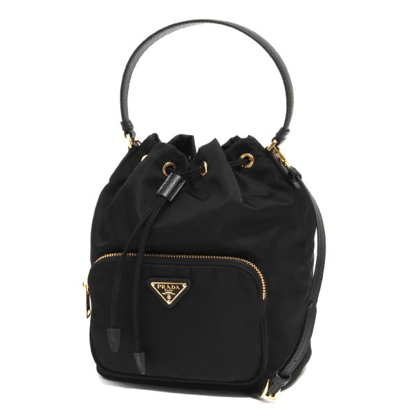 1 Prada Bucket Bag Shoulder Bag Handbag Bag Black