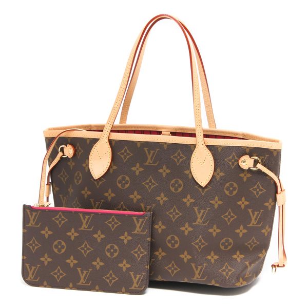 1 Louis Vuitton Tote Bag Neverfull PM Dark Brown