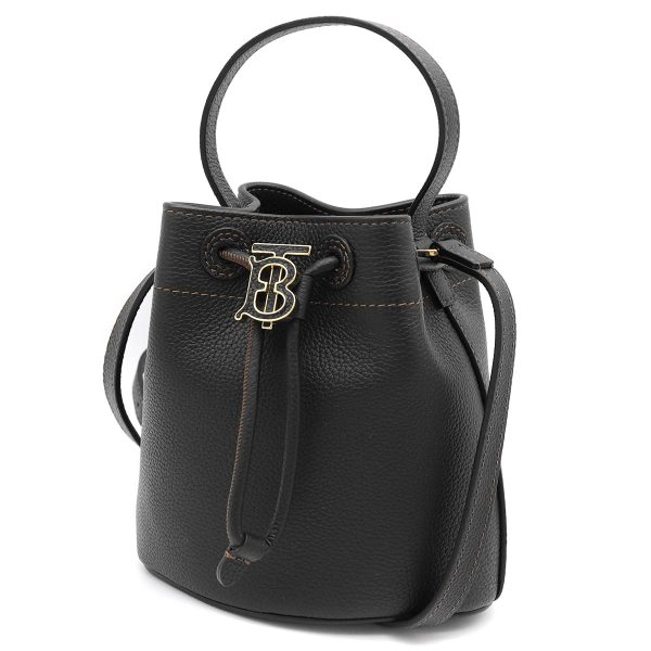 1 Burberry Bucket Bag Shoulder Bag Mini Black