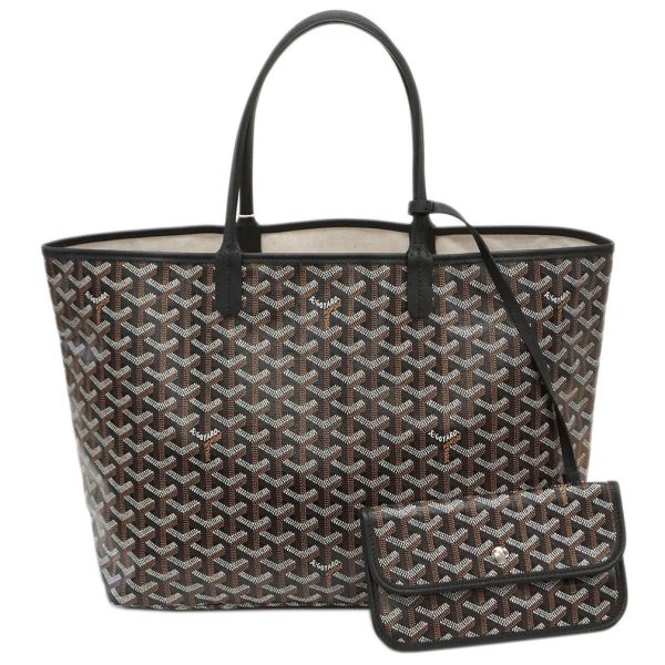 1 Goyard Tote Bag Saint louis PM Noir Black