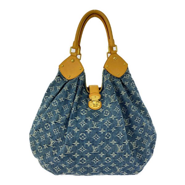 1 Louis Vuitton Monogram Denim Xl Shoulder Bag Indigo