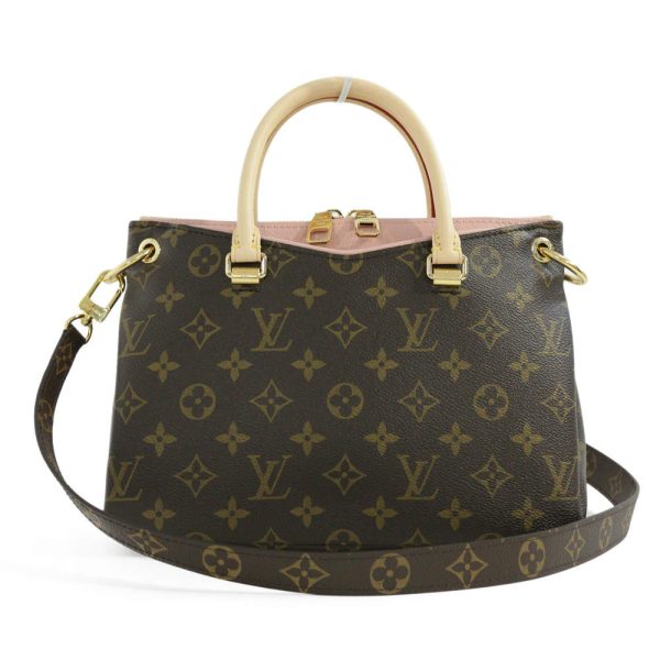 1 Louis Vuitton Monogram Pallas BB Handbag Brown