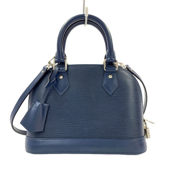 1 Louis Vuitton Epi Alma BB Handbag Andigo Blue
