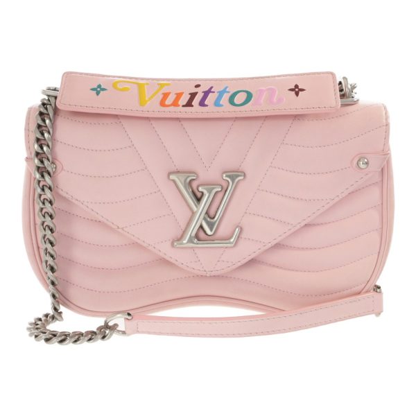 1 Louis Vuitton New Wave MM Chain Hand Strap Pink