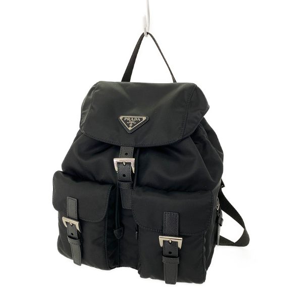 1 Prada Vela Backpack Rucksack Black