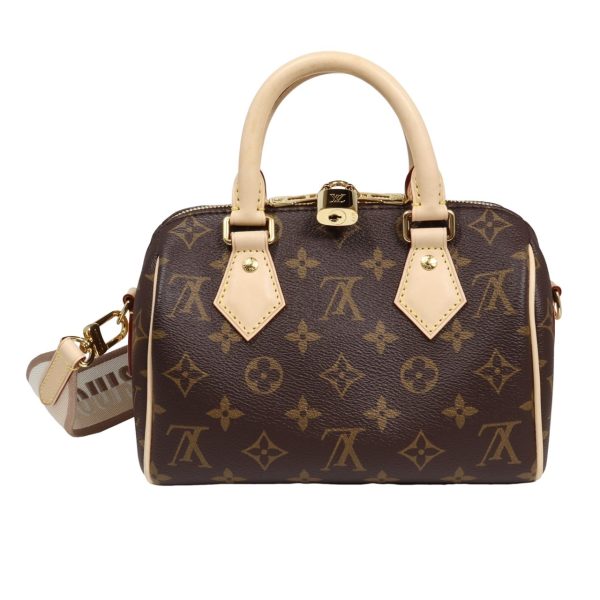 1 Louis Vuitton Speedy Bandouliere 20 Shoulder Bag Mini Beige