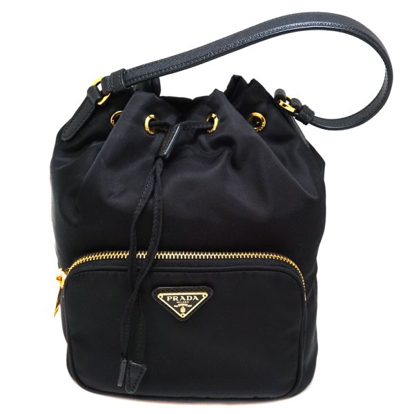 1 Prada 2way Drawstring Bag Black