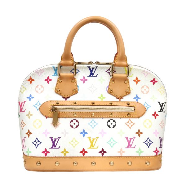 1 Louis Vuitton Alma Handbag Monogram Multicolor
