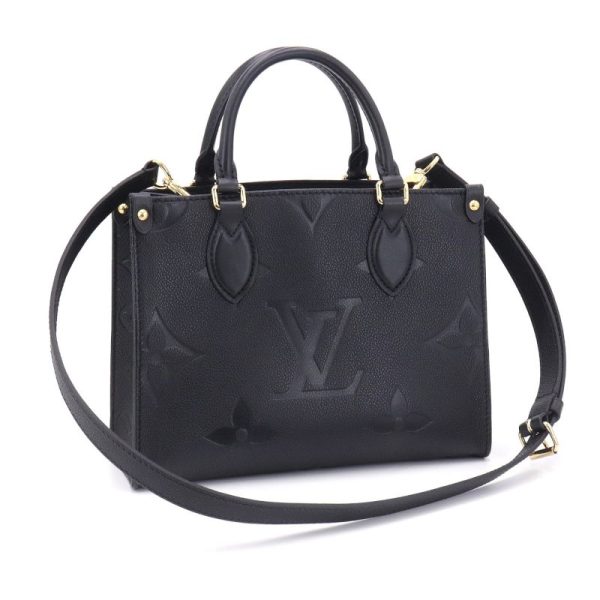 1 Louis Vuitton On the Go PM Monogram Empreinte Noir Black
