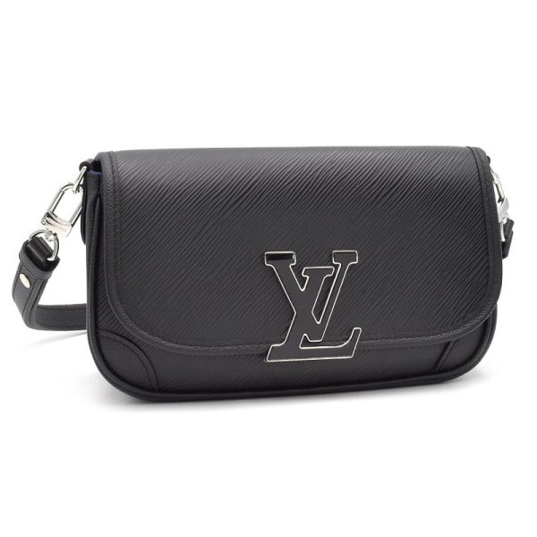1 Louis Vuitton Bussy NM Epi Leather Shoulder Bag Noir Black