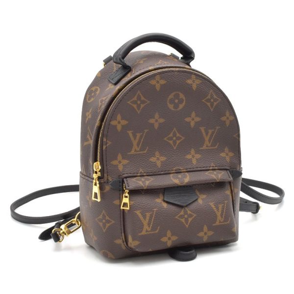 1 Louis Vuitton Palm Springs Backpack Mini Monogram canvas Rucksack Brown