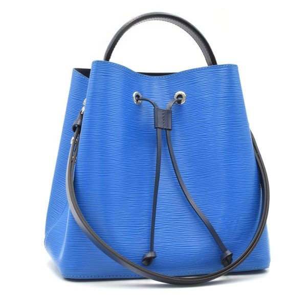 1 Louis Vuitton NeoNoe Epi Leather Handbag Blue