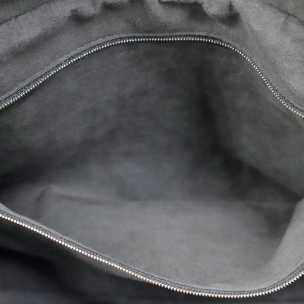 12 Louis Vuitton Armand Briefcase MM Taurillon Leather Tote Document Business Briefcase Handbag Black