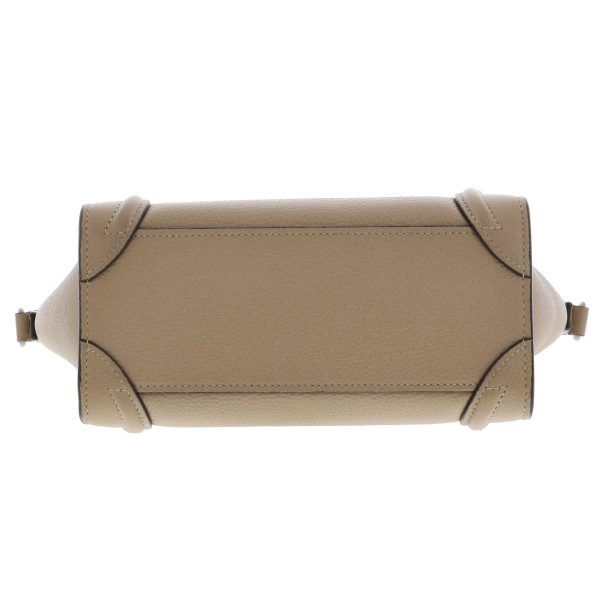 1240002021266 5 Celine Luggage Nano Shopper Bag Hand Shoulder Messenger Bag Beige