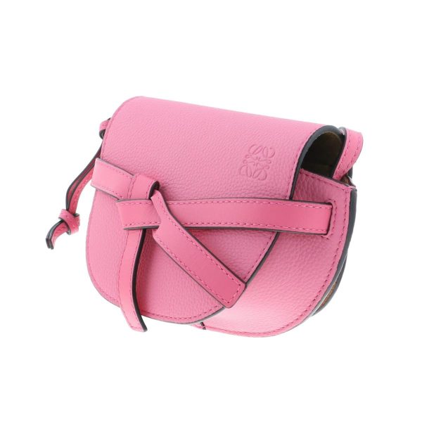 1240003004919 2 1 Loewe Gate Mini Shoulder Bag Messenger Bag Pink