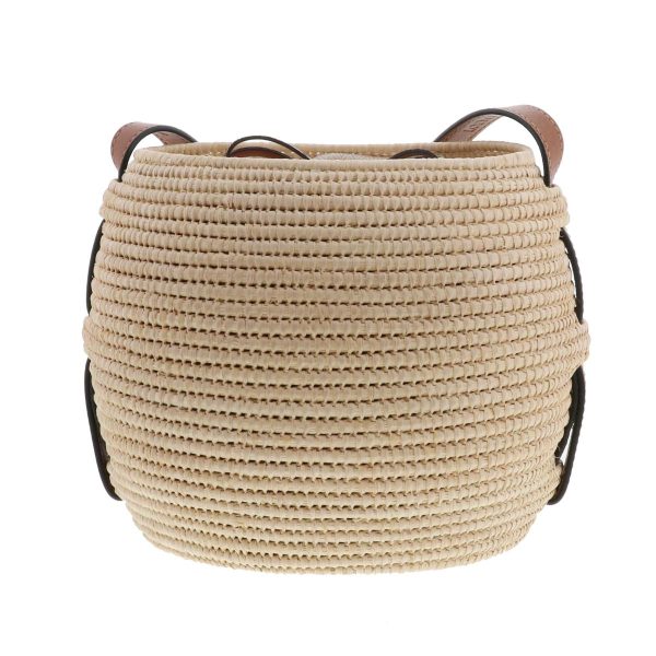 1240003005915 3 Loewe Beehive Anagram Basket Bag Natural Tan Shoulder Bag RS Raffia