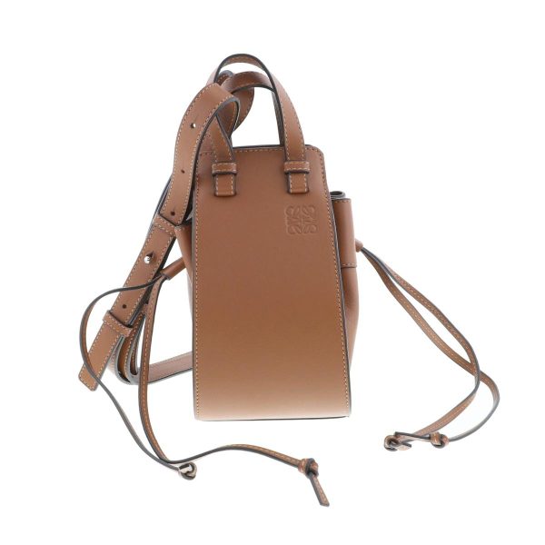 1240004026312 1 Loewe Hammock Brown Mini DW Bag Shoulder Messenger Bag
