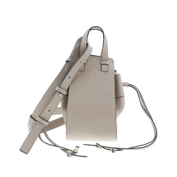 1240004026526 1 Loewe Mini Hand Mock DW Bag Shoulder Messenger Bag Hammock Beige