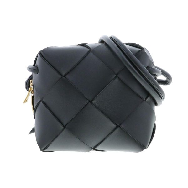 1240004029874 1 Bottega Veneta Mini Cassette Camera Bag Shoulder Messenger Black