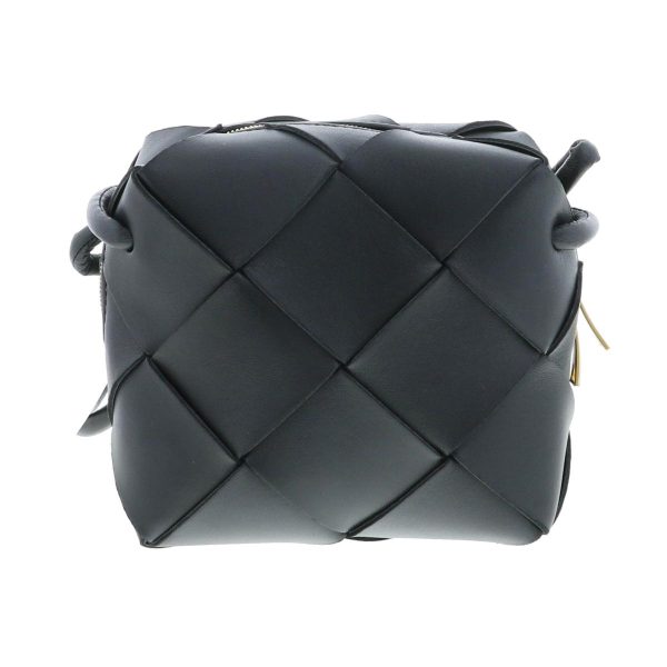 1240004029874 3 Bottega Veneta Mini Cassette Camera Bag Shoulder Messenger Black