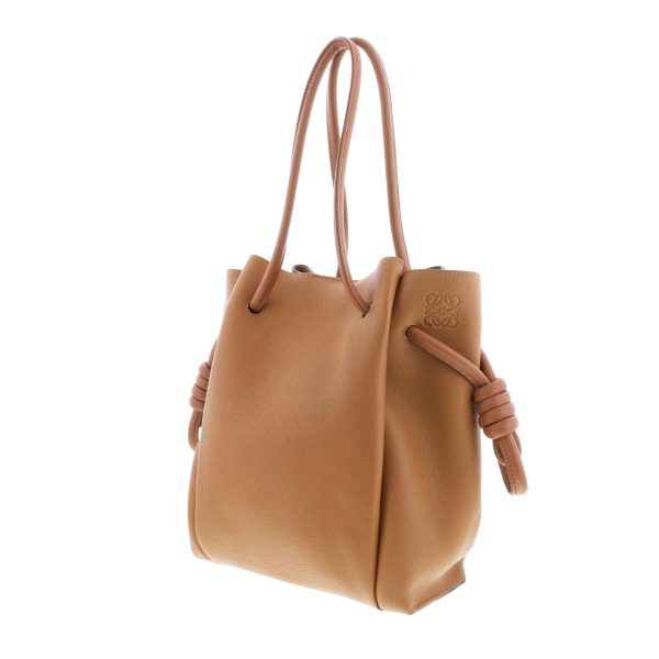 1240005024449 2 Loewe Flamenco Note Tote Small Bag Tote Bag Brown