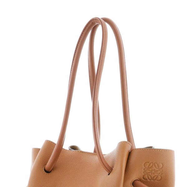 1240005024449 3 Loewe Flamenco Note Tote Small Bag Tote Bag Brown