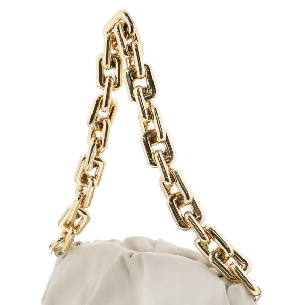 1240005026862 3 Bottega Veneta The Chain Pouch Shoulder Messenger Bag Ivory