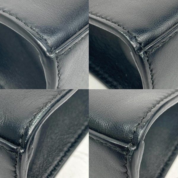 1240007024667 6 Fendi Clutch Bag Black Second Bag Pouch Leather
