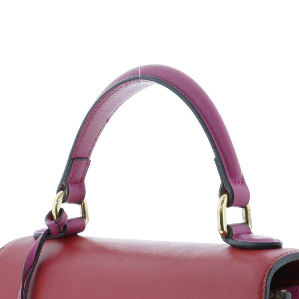 1240007024708 3 Gucci Red GG Supreme Padlock 2way Handbag