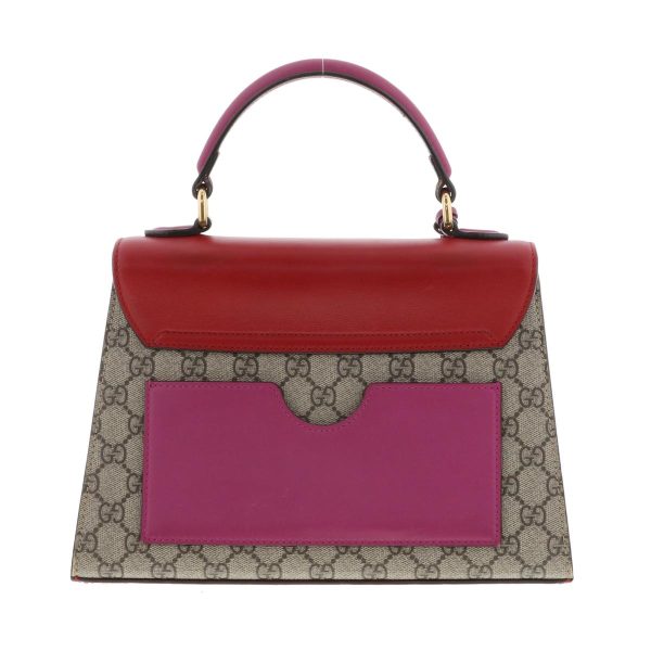 1240007024708 4 Gucci Red GG Supreme Padlock 2way Handbag